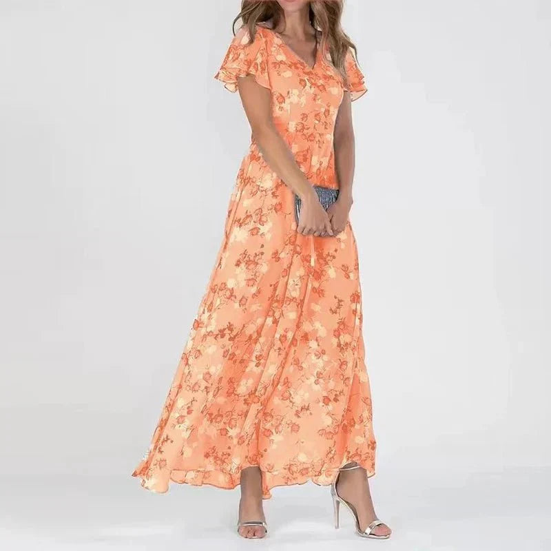Victoria – Çiçek Desenli Elbise