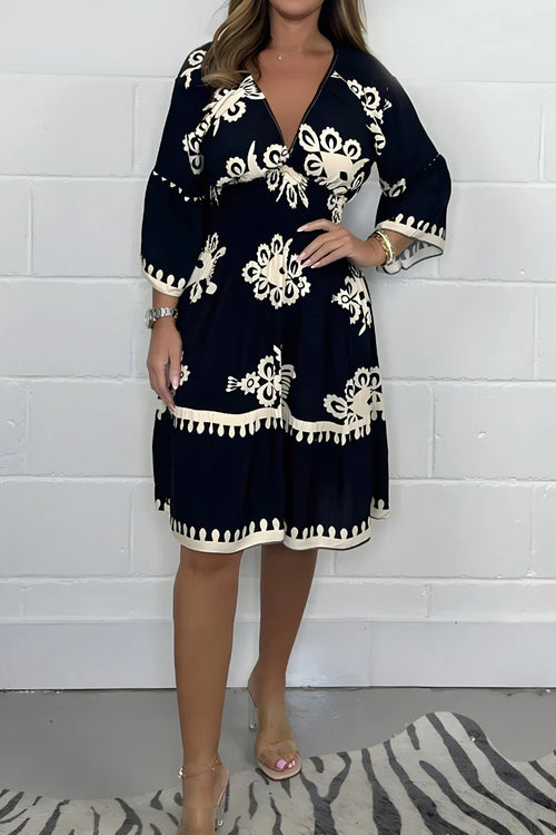 Alira™ | Yazın Boho Ruhunu Yansıtan Elbise