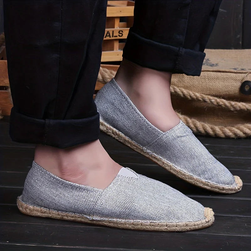 Zarif Erkek Espadrilleri