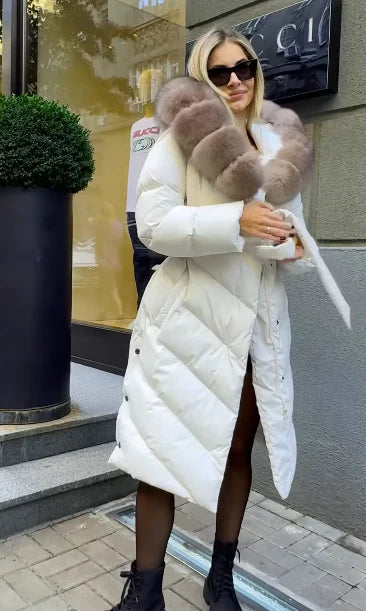 Christina | Kürk Yakalı Şık Günlük Ceket